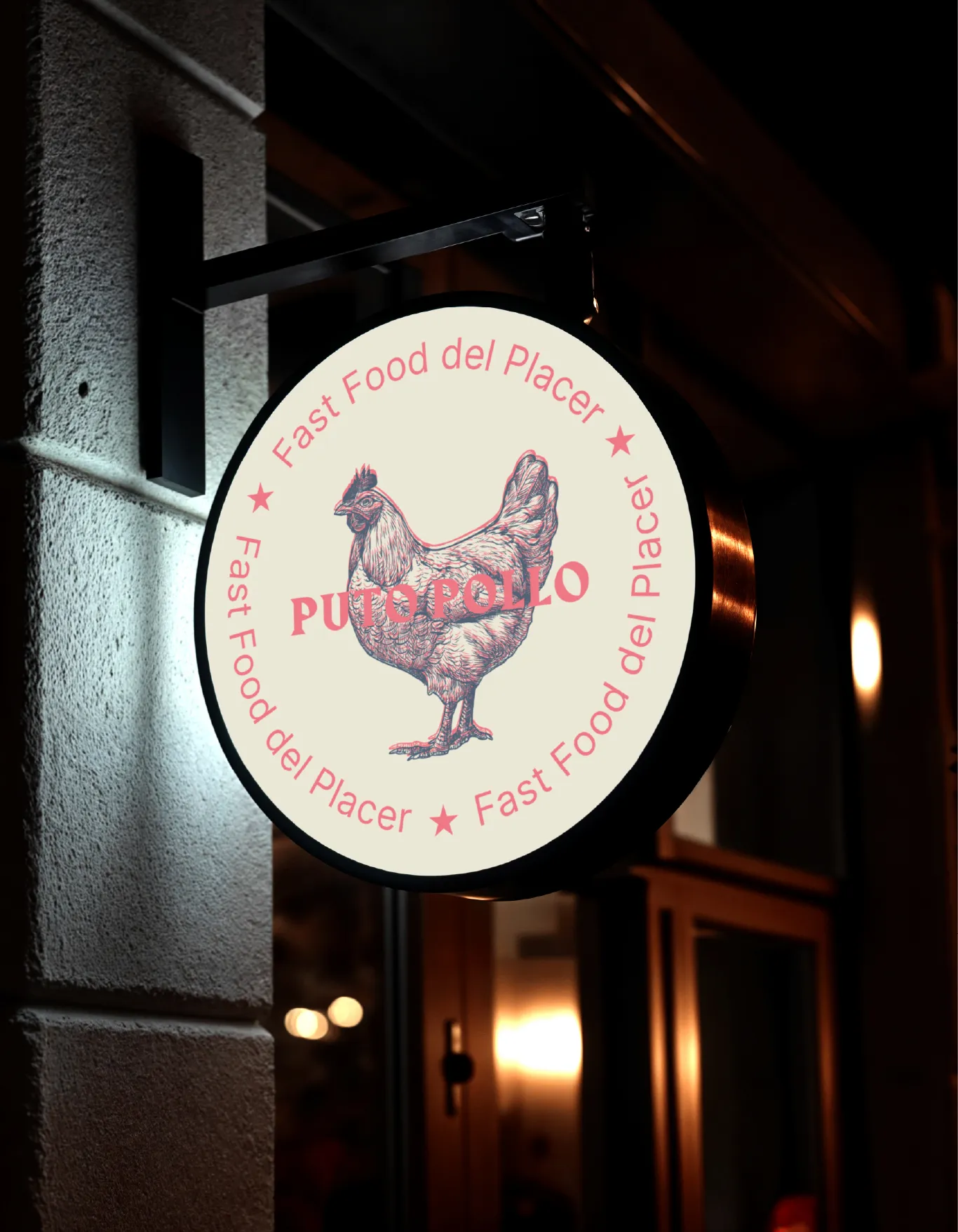 Ander Janín – Proyecto de diseño gráfico – Puto pollo Ander Janín - Proyecto de diseño gráfico - Puto pollo