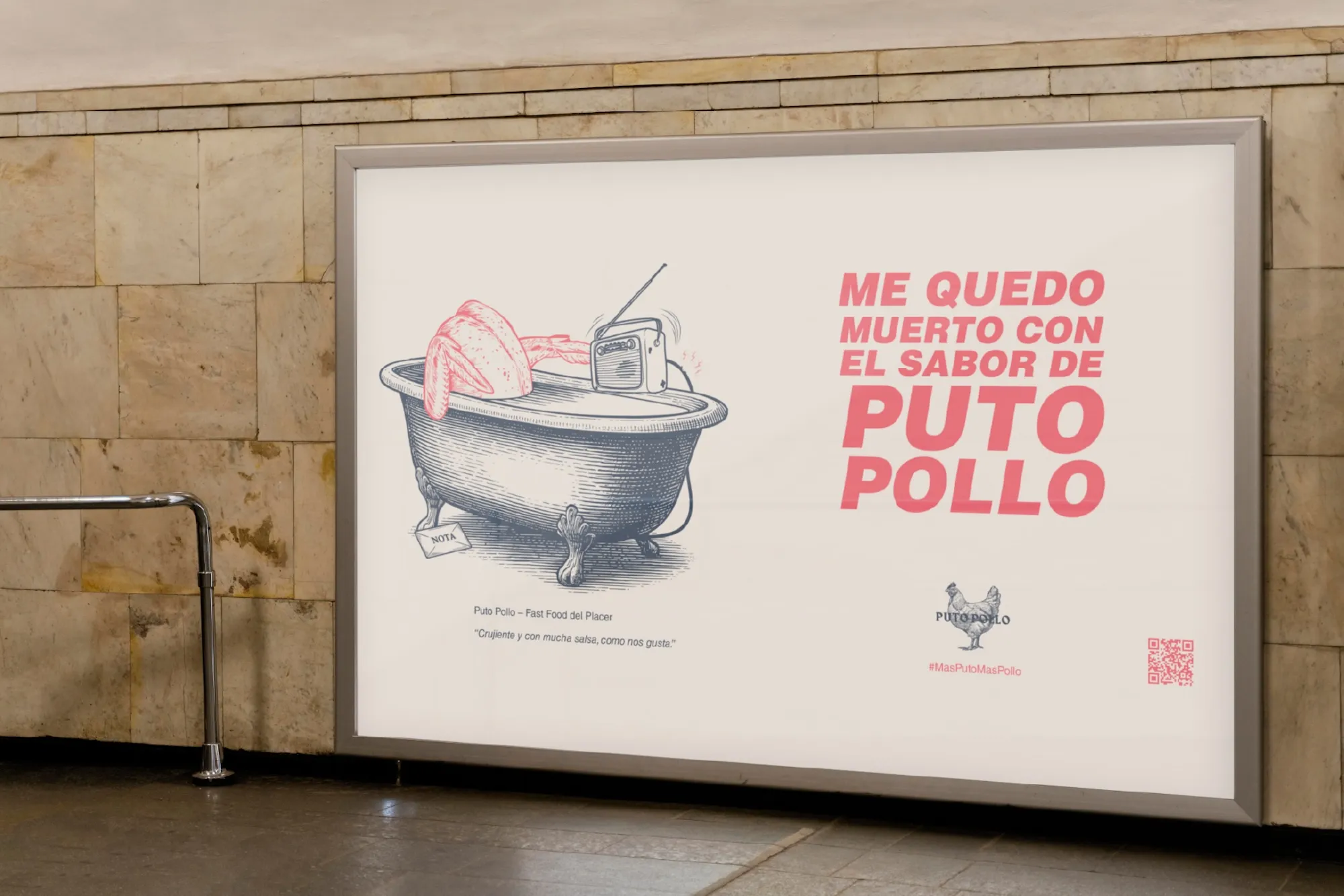 Ander Janín – Proyecto de diseño gráfico – Puto pollo Ander Janín - Proyecto de diseño gráfico - Puto pollo