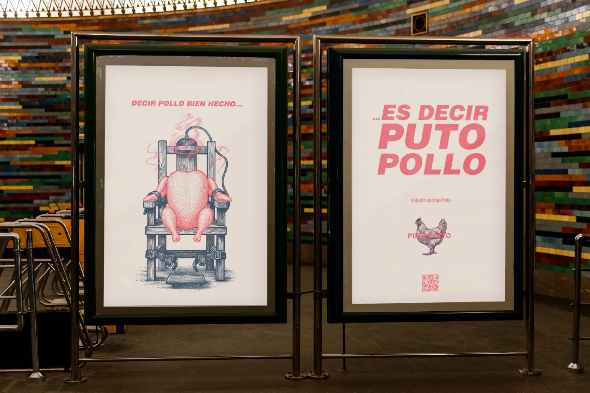 Ander Janín – Proyecto de diseño gráfico – Puto pollo Ander Janín - Proyecto de diseño gráfico - Puto pollo